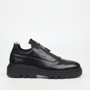 Vinchey 36 Faux Wax / Print Shoes - Black