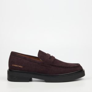 Elia 14 Faux Suede Shoes - Burgundy