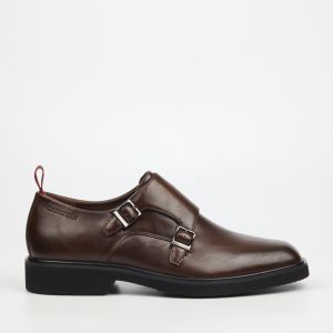 Ilario 12 Faux Wax Shoes - Chocolate